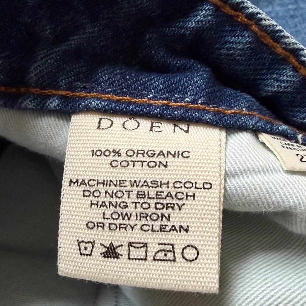 Doen Indigo Denim Jeans - Picture 14 of 17